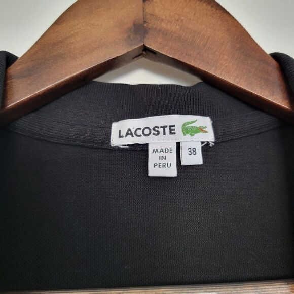 Lacoste polo shirt, size 38, Black color‎ - Picture 2 of 7